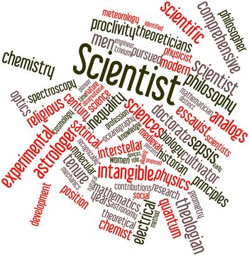 Word cloud for Scientist