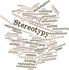 Word cloud for Stereotypy