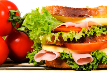 Fresh sandwich