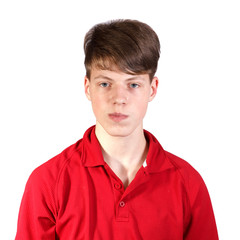 teenage boy portrait