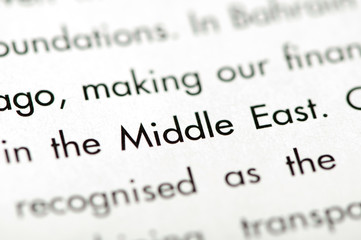 Word Middle East