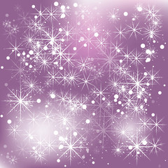 Elegant Christmas abstract background with snowflakes