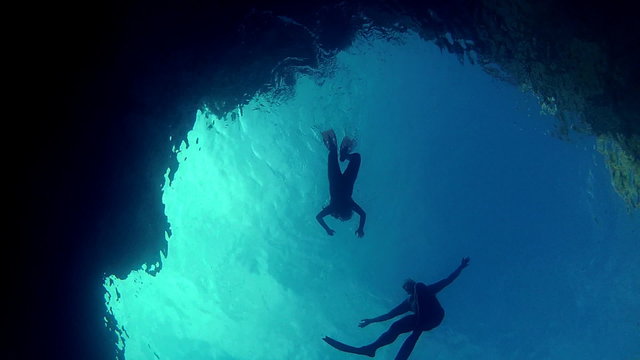Deep blue divers