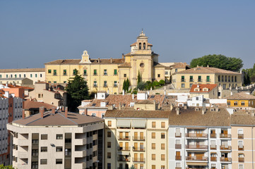 Fototapeta na wymiar Hospital of Santiago, Cuenca (Spain)