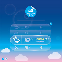 Weather Widget, Button, Sign, Symbol, Emblem, Sticker,  Logo, UI