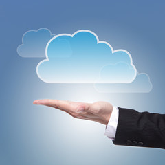 Cloud computing concept