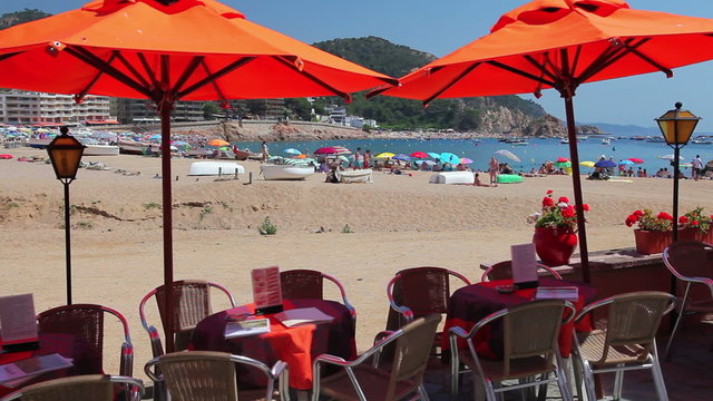 Tossa de Mar, Costa Brava in Catalonia, Spain