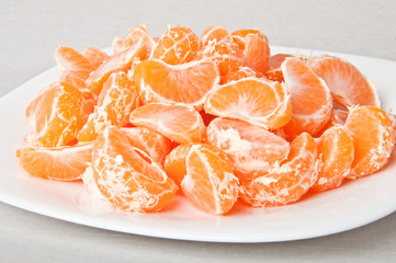 slices of mandarin