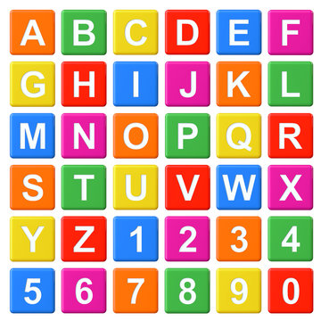Alphabet Baby Blocks