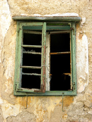 Broken window