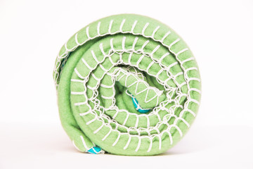 Rolled up blanket