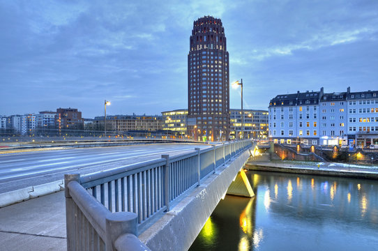 Main-Plaza-Tower in Frankfurt