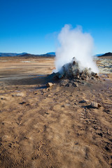 Area geotermica di Hverir, Laugar Islanda