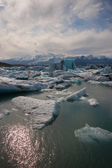 Iceber on Jokulsarlon, Iceland