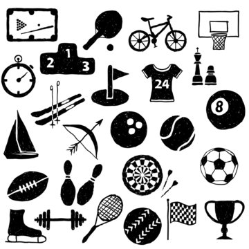doodle sport images