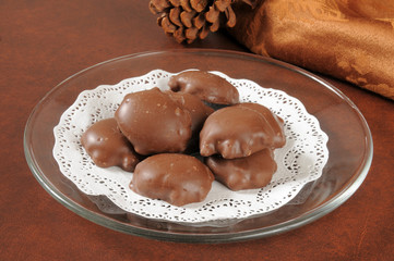 Caramel nut chocolates