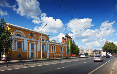 Street in old Yaroslavl