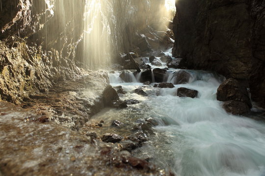 Partnachklamm in Garmisch Partenkirchen