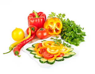 healthy food vegetable salad