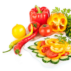 healthy food vegetable salad