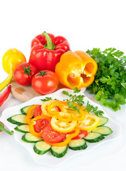 healthy food vegetable salad