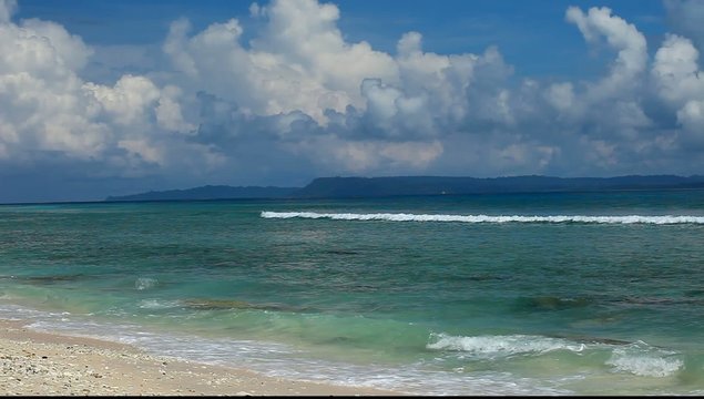 Havelock Island blue sky, Andaman Islands, India
