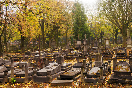 Cemetery in Autumn
