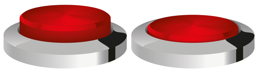 chrome button vector