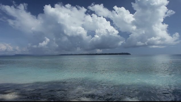 Havelock Island blue sky, Andaman Islands, India