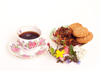 Coffee, cake & biscuits