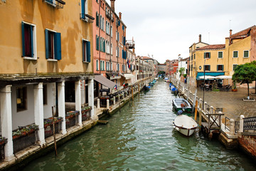 View of channel in Venice