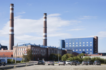 Kandalaksha aluminium plant. North Of Russia