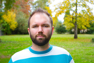 Bearded Man Portrait