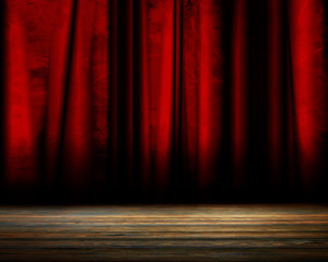 Movie or theater curtain