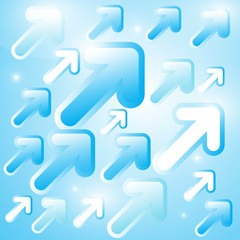 Background arrow vector