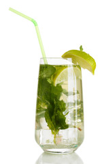 Mojito isolated on white