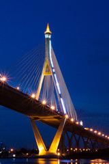 Obraz premium Bhumibol Bridge in Thailand