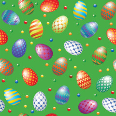 background with easter eggs