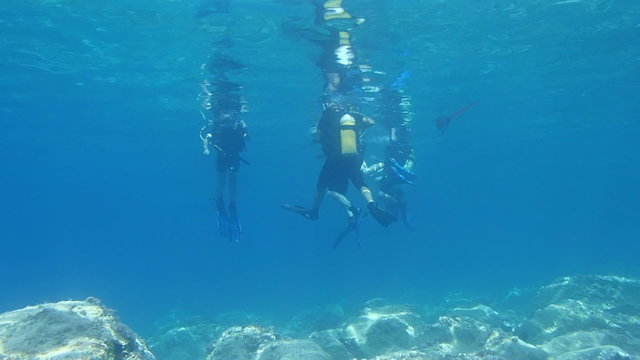 Learning to Scuba dive