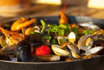soup with seafood