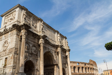 The Arch of Constantine, Rome, Italy