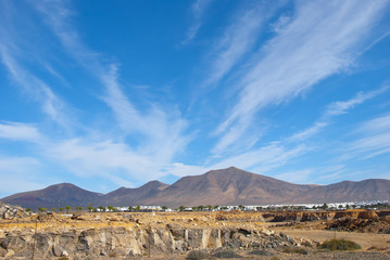 Volcanic Hills in Lanzarote