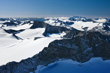 Fototapeta na wymiar Berge in Norwegen