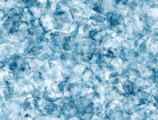 Abstract shattered glass background