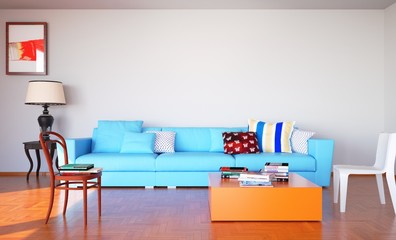 Colorful Urban Interior