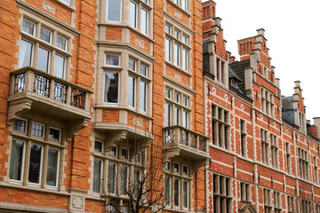 Fototapeta premium Houses in Brussels