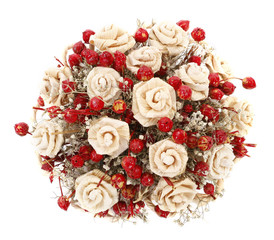 Bundle of dried flowers