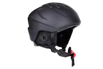 Keuken spatwand met foto Helmet for ski or snowboard isolated with clipping path. © Piotr Pawinski