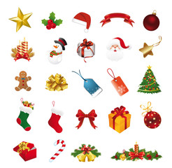 Icones et picto de No&euml;l