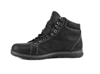 single black boot